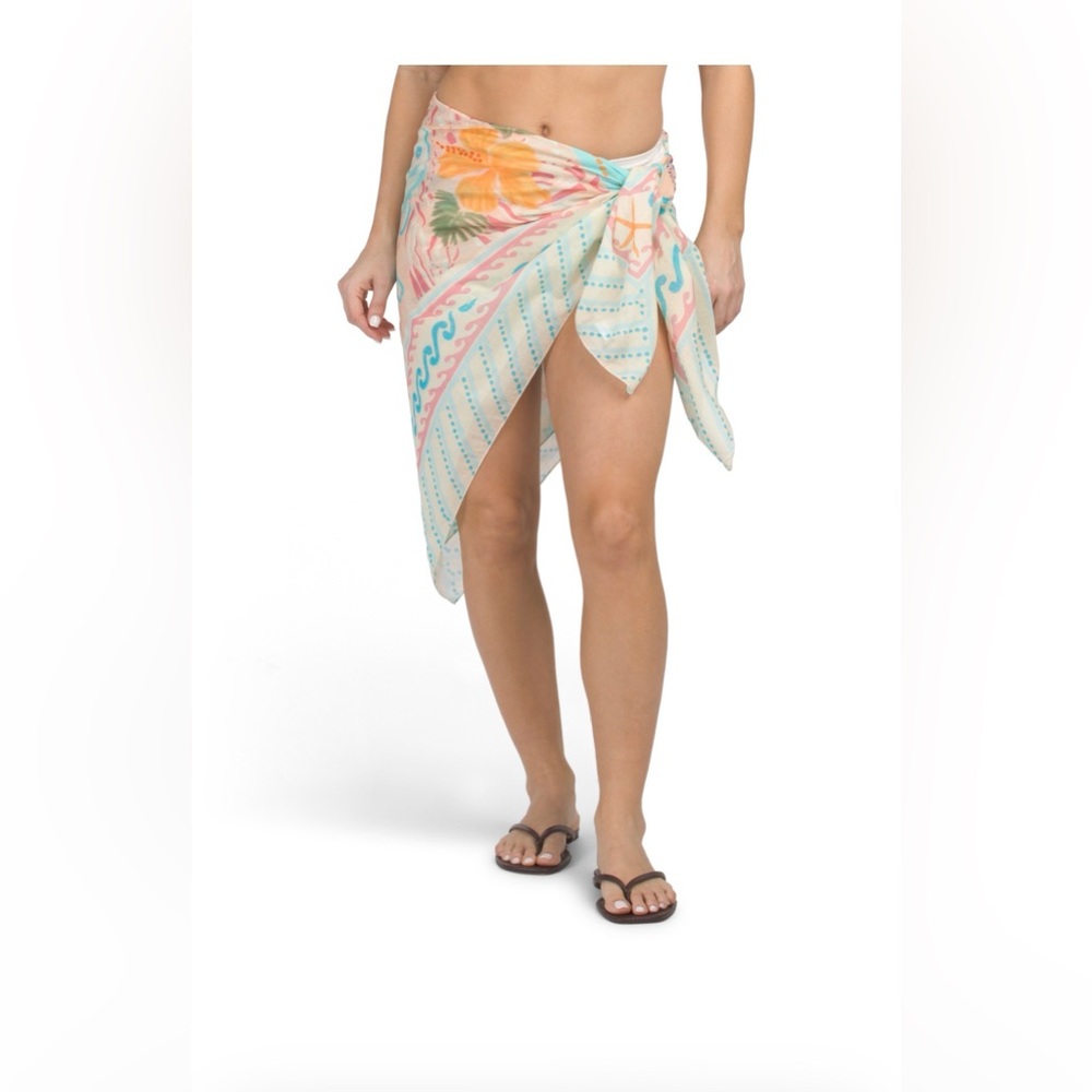 Sea Life Swim Cover-Up Pareo